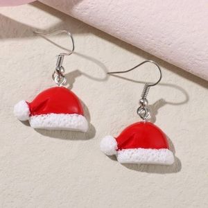 🍉5 for $25* Santa Hat Earrings